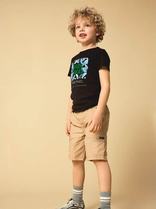 Kinder-T-Shirt Schwarz