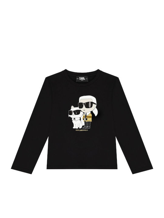 Kinderoberteile Langärmelig Schwarze