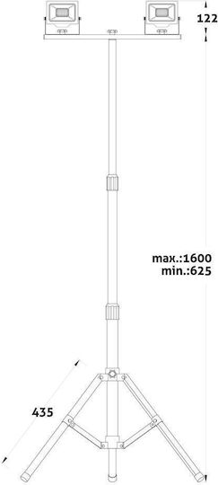 Avide Προβολέας Εργασίας LED IP65