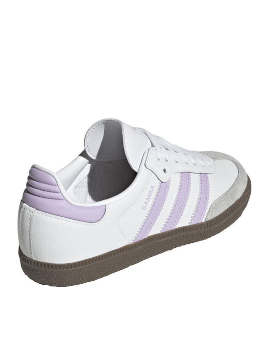 Samba Og J Παιδικά Sneakers Λευκά