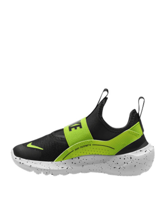 Flex Runner Αθλητικά Παιδικά Παπούτσια Running Slip-On Μαύρα