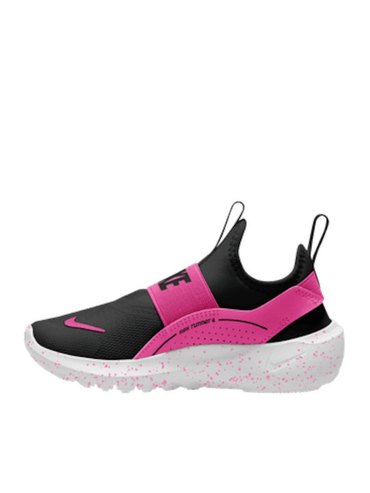 Flex Runner Αθλητικά Παιδικά Παπούτσια Running Slip-On Μαύρα