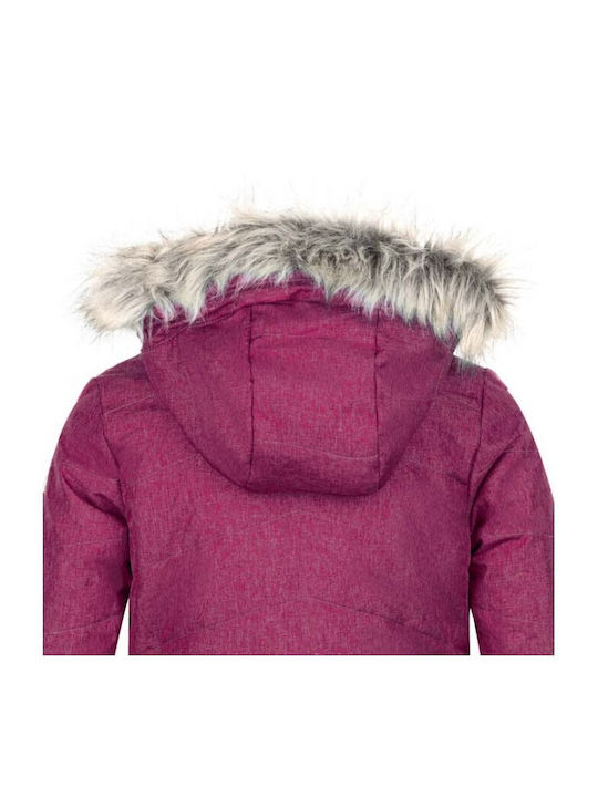 Wasserdicht Kinder Freizeitjacke Winddicht mit Kapuze Rot