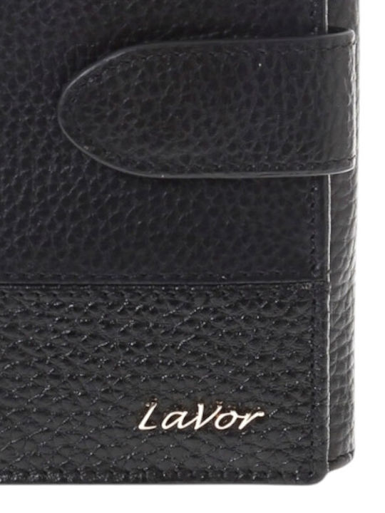 Large Leather Women's Wallet Classic with RFID Black