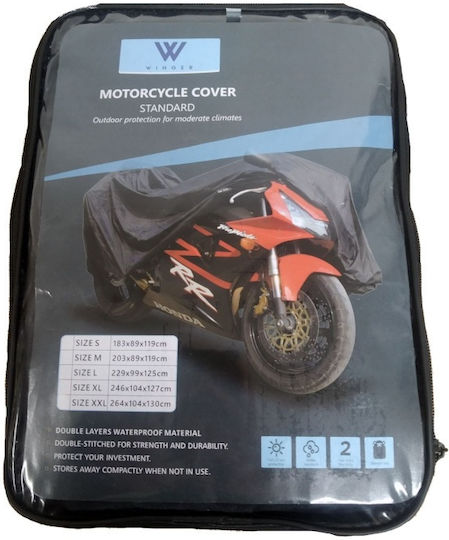 Winger Waterproof Motorcycle Cover Medium L203xW89xH119cm