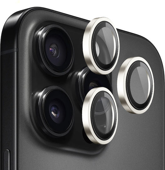 Blueo Camera Protection Metal Frame Gold for the iPhone 14 Pro, iPhone 14 Pro Max
