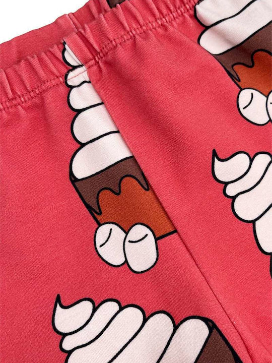 Kids Legging Long Chocolate Red Brick