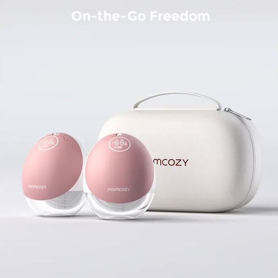 Momcozy Electric Double Breast Pump Red 150ml