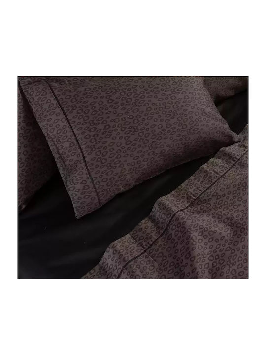 Nef-Nef Homeware Sheet Sets Queen 240x270cm. Leonar Anthracite 4pcs