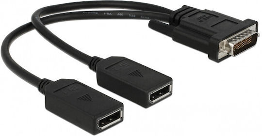 DeLock 65354 Konverter DMS-59 männlich zu DisplayPort weiblich 1Stück
