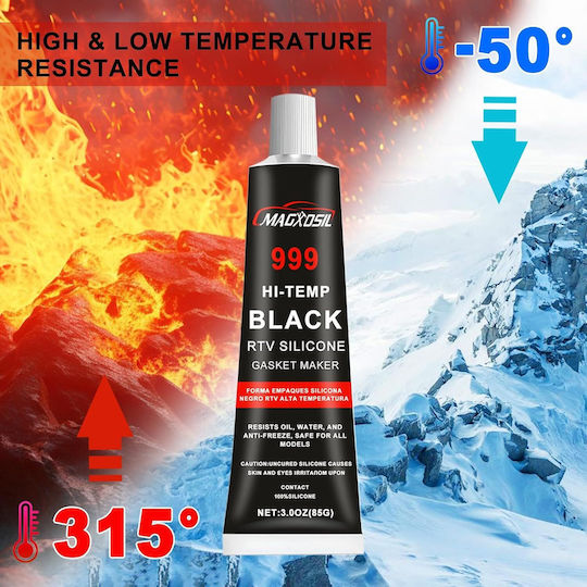 Silicon Sigilant neagra 85gr 1buc