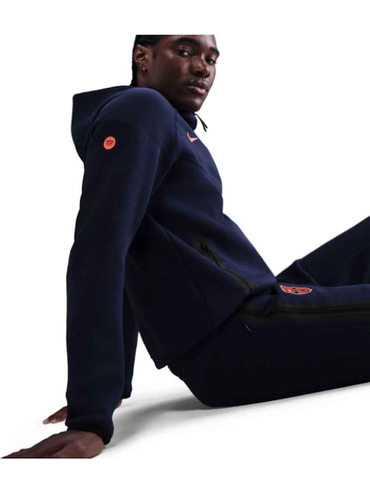 Fc Barcelona Tech Fleece Яке Син