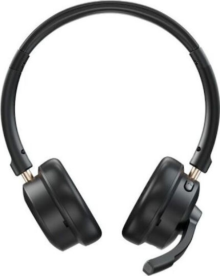 Creative Chat Drahtlos Auf dem Ohr Multimedia-Headsets mit Mikrofon und Verbindung Bluetooth in Schwarz Farbe