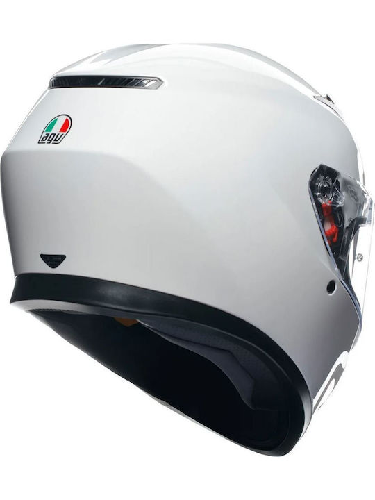 AGV K3 Motorcycle Helmet Full Face ECE 22.06 1550gr with Pinlock and Sunvisor