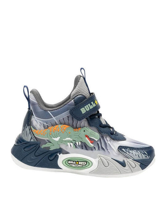 Bull Boys Kids Sneakers High Blue