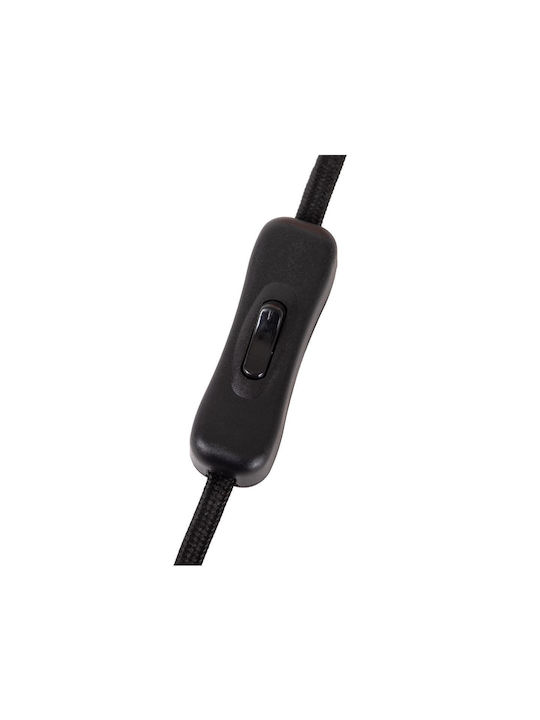 Lucide Lightning Lambres Decorative Lamp with Socket for Bulb E27 Black