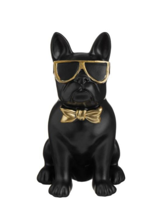 Decorative Dog made of Glass 13x20x24.5cm 1pcs