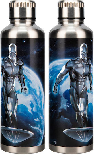 Paladone Kids Water Bottle Stainless Steel Silver 500ml