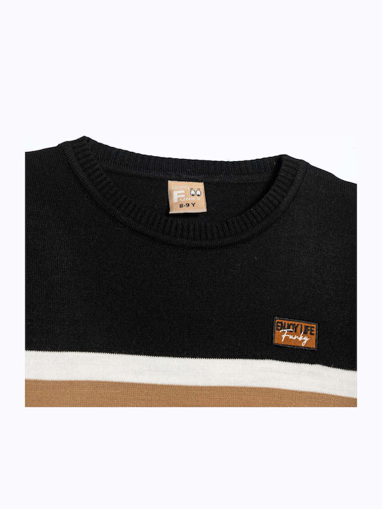 Kids' Sweater Long Sleeve Black