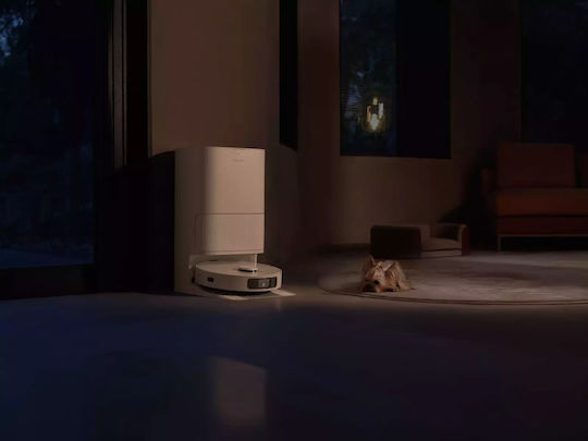 Dreame D20 Ultra EUA Σκούπα Ρομπότ με Χαρτογράφηση Laser & Απορρόφηση 13000Pa Λευκή