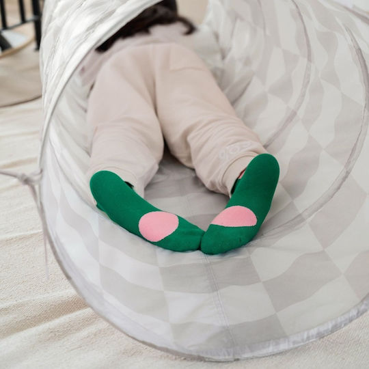 3 Sprouts Kids Play Tunnel Beige