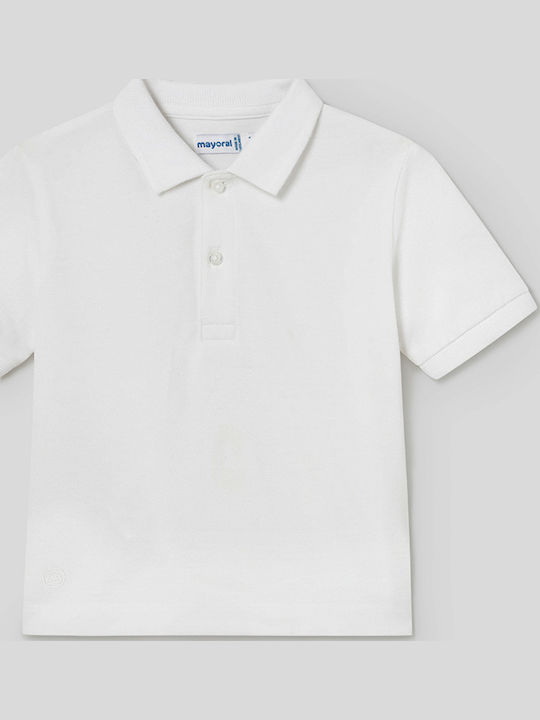 Kids' Polo Short Sleeve White