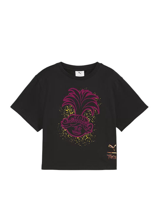Kids' T-shirt Black Graphic