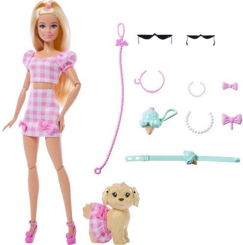 Barbie Twinning Looks & Σκυλάκι Κούκλα για 3+ Ετών (Διάφορα Σχέδια) 1τμχ