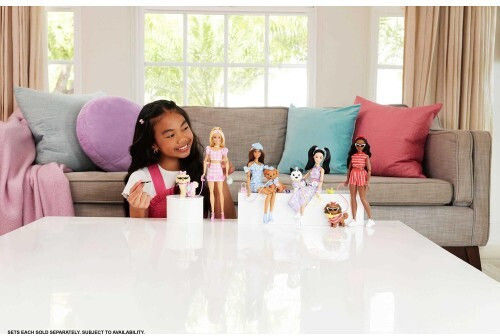 Barbie Twinning Looks & Σκυλάκι Κούκλα για 3+ Ετών (Διάφορα Σχέδια) 1τμχ