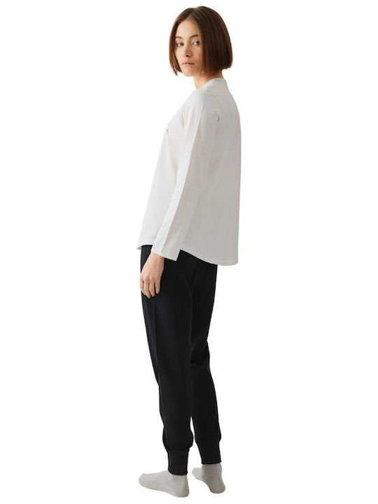 Minerva Winter Women's Pyjama Set Ecru