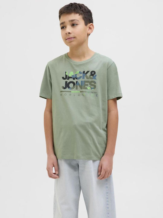 Παιδικό T-shirt Iceberg Green, Khaki Wide