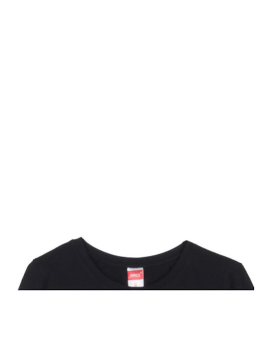 Kids Long-Sleeved Black Blouse