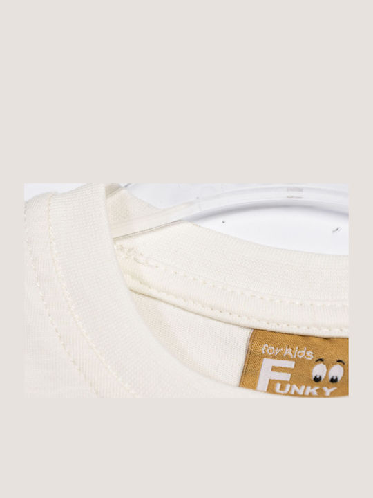 Kids' Shirt Long Sleeve Ecru