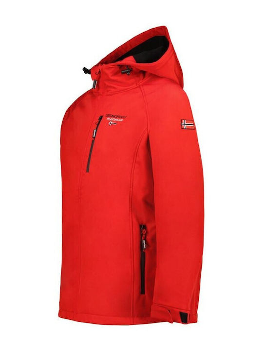 Χειμωνιάτικο Μπουφάν Softshell Αδιάβροχο και Αντιανεμικό Red
