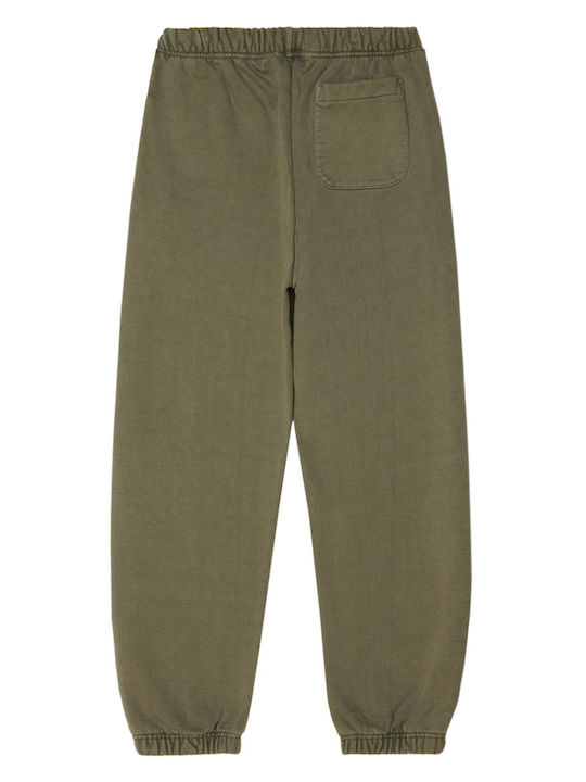 Lowercase Pigment Sweatpants Without Elastic Olive