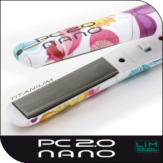 Lim Hair Flores Πρέσα Μαλλιών με Κεραμικές Πλάκες PC 2.0 Nano