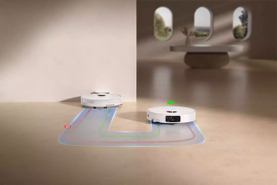 Dreame D20 Pro Robot Vacuum Cleaner with Laser Mapping and 13000Pa Suction Power White