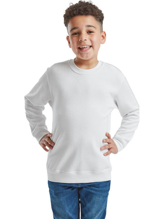 Kids Sweatshirt White Classic