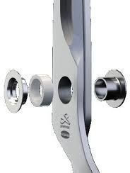 Professionale Schere 20 Cm Länge Ungleiche Griffe Ring Torx Schraubensicherungssystem Evolution Line Premax