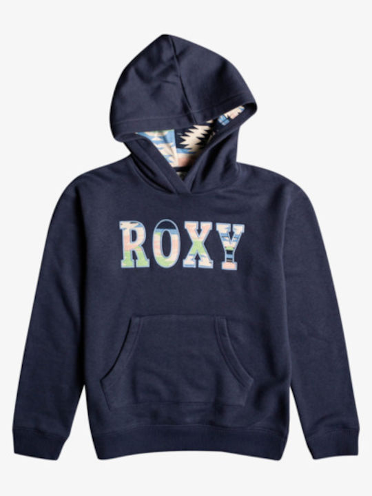 Kids Sweatshirt with Hood and Pockets Navy Blue Hope You Believe