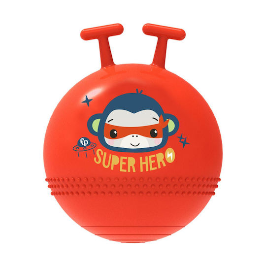 Fisher Price Hoppers Ball For 4+ Years Multicolour 45cm (Various Designs) 1pc