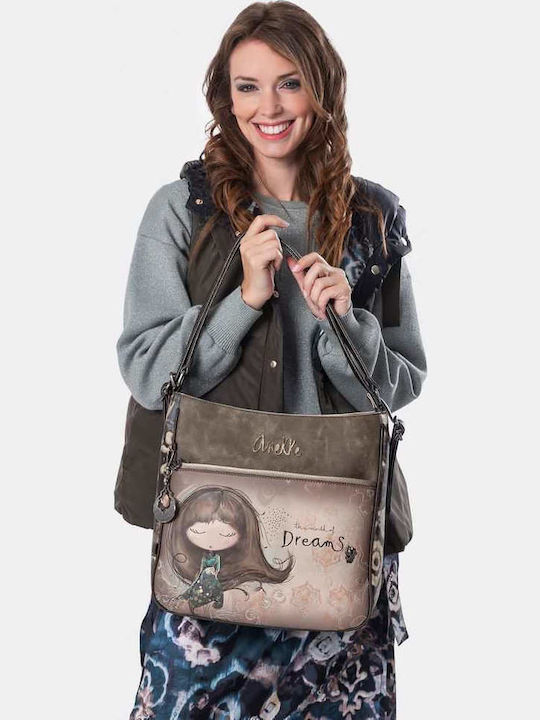 Women's Bag Backpack Beige