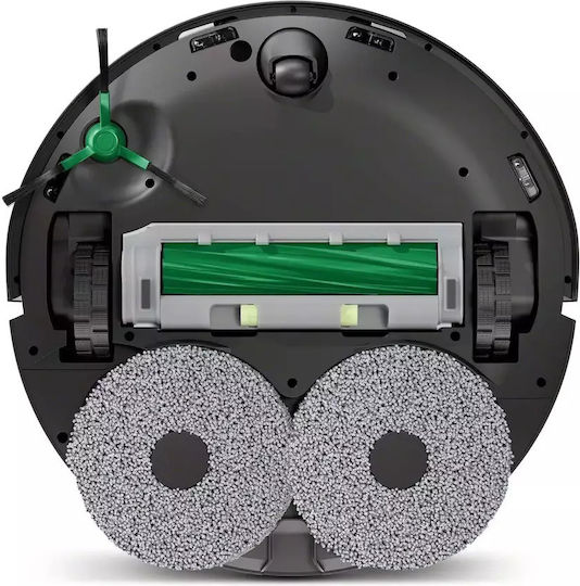 iRobot Roomba Plus 505 Combo Robot Vacuum Cleaner with Laser Mapping Black