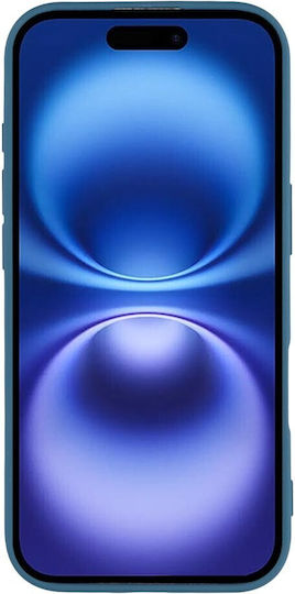 X-Level Umschlag Rückseite Silikon Blau (iPhone 17)