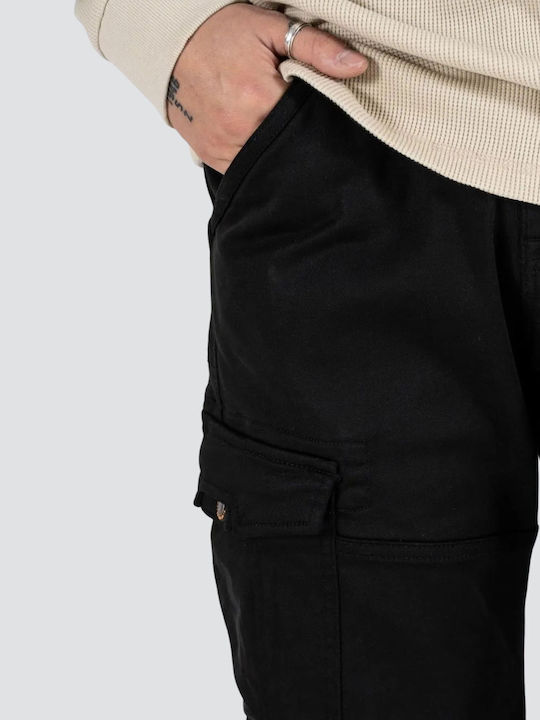 Hose Cargo Elastisch Black