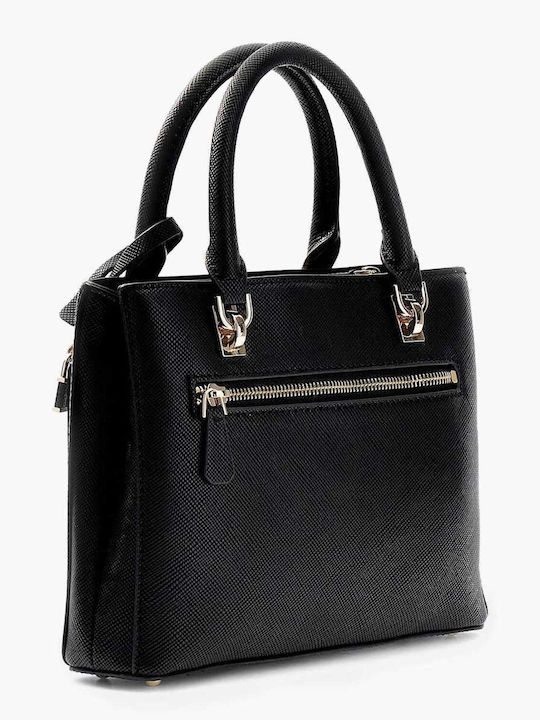 Damen Satchel Tasche Schwarz