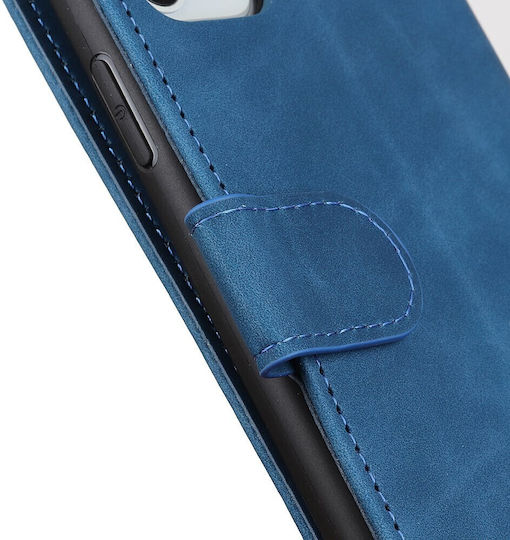 Khazneh Brieftasche Leder Blau (OnePlus Nord 5)