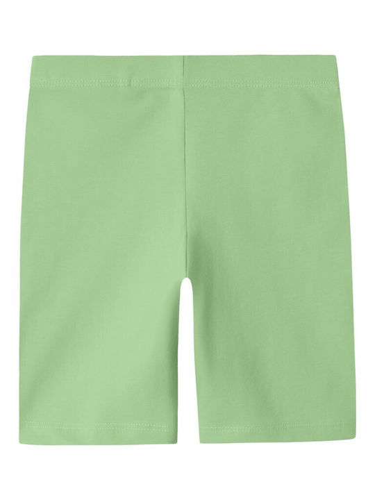 Kids Legging Cycling Short Silt Green