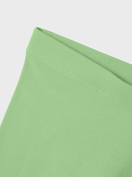 Kids Legging Cycling Short Silt Green