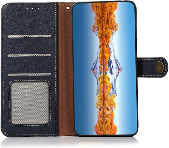 Khazneh Wallet Δερμάτινο Μπλε (OnePlus Nord 5)